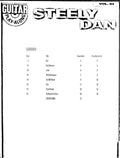 Steely Dan Guitar Play-Along Volume 84