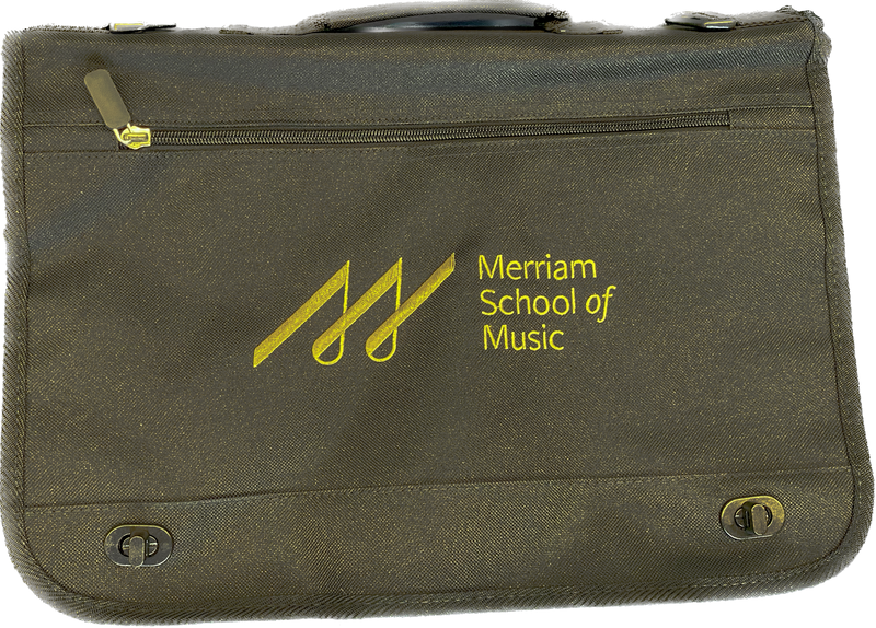 Merriam Music Black Book Bag