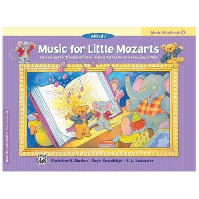 Music for Little Mozarts Workbook 4