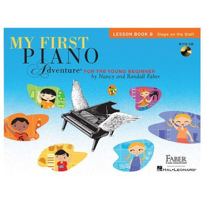 My First Piano Adventure For The Young Beginner Lesson Book B with CD