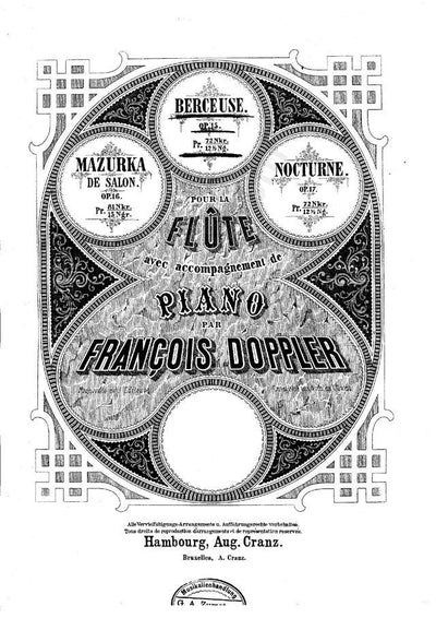 Berceuse For Flute And Piano - Francois Doppler