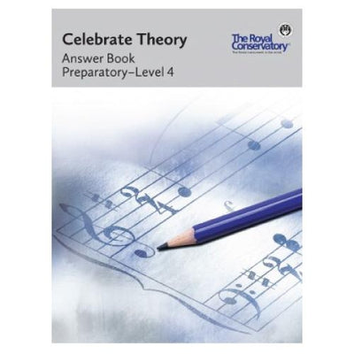 RCM Celebrate Theory Answer Book Preparatory - Level 4