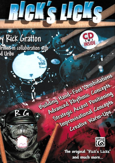 Ricks Licks: Drumset Book & CD