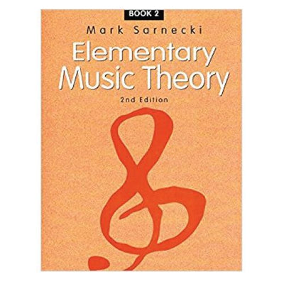 Elementary Music Theory 2nd Edition Book 2