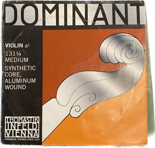 Dominant Violin A Single String 131 1/4 Medium Synthetic Core