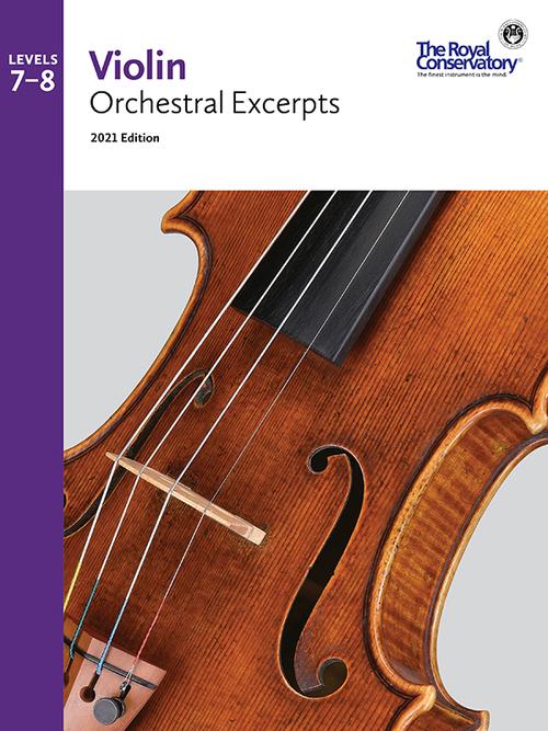 RCM Violin Orchestral Excerpts 7-8 2021 Edition