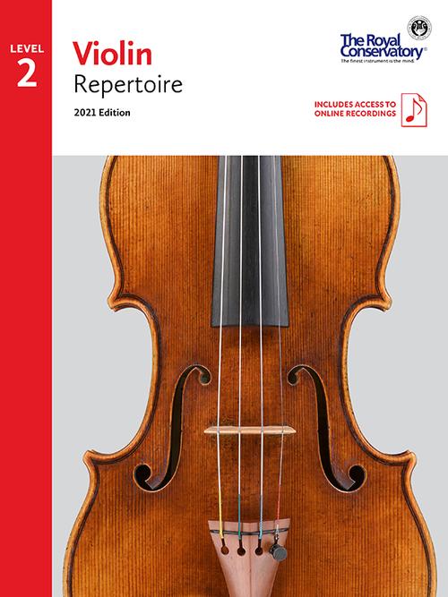 RCM Violin Repertoire 2 2021 Edition