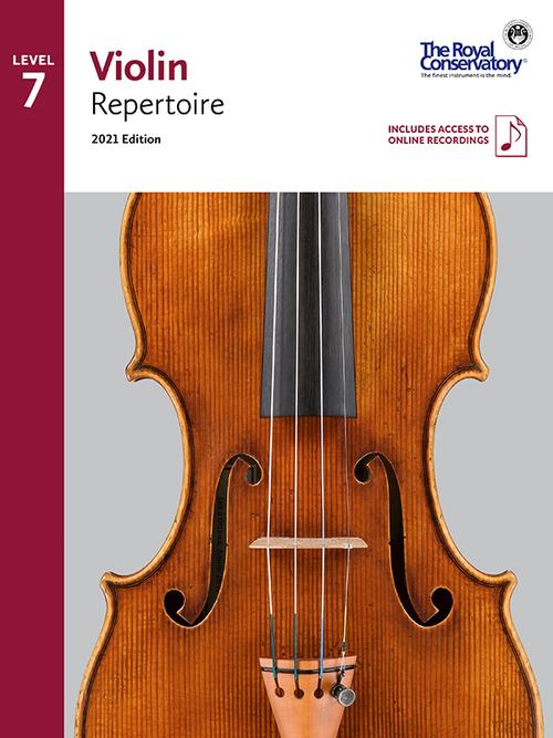 RCM Violin Repertoire 7 2021 Edition