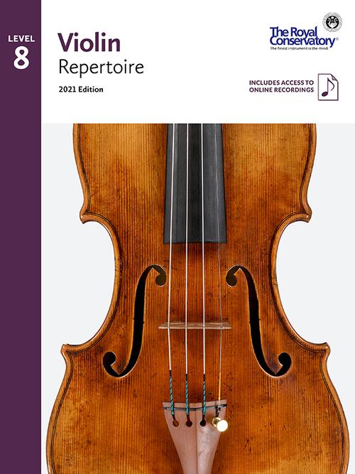 RCM Violin Repertoire 8 2021 Edition