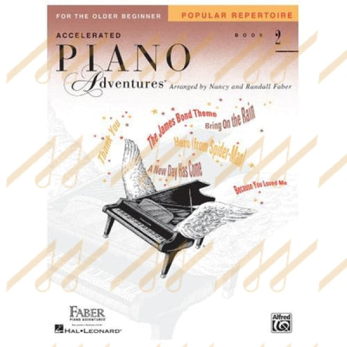 Accelerated Piano Adventures For The Older Beginner Popular Repertoire Book Level 2 Material