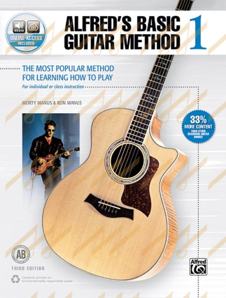 Alfreds Basic Guitar Method 1 Online Access Material