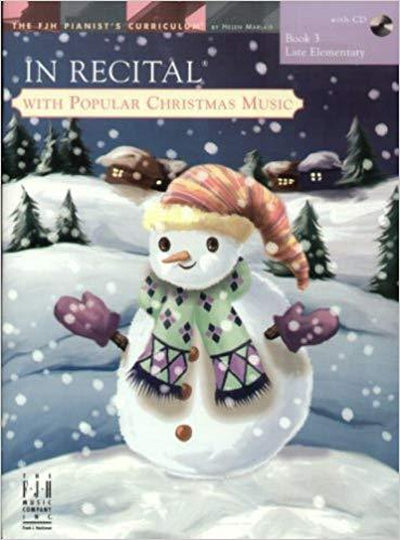 In Recital with Popular Christmas Music Book 3 with CD