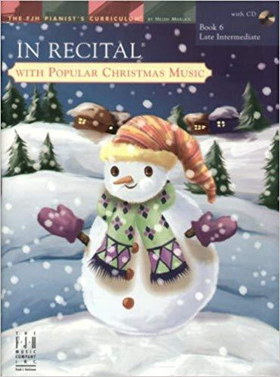 In Recital with Popular Christmas Music Book 6 with CD