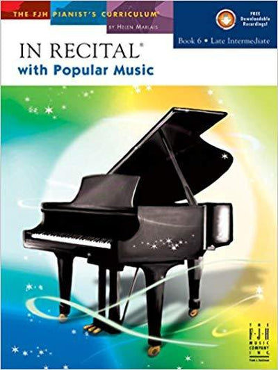 In Recital with Popular Music Book 6 with CD