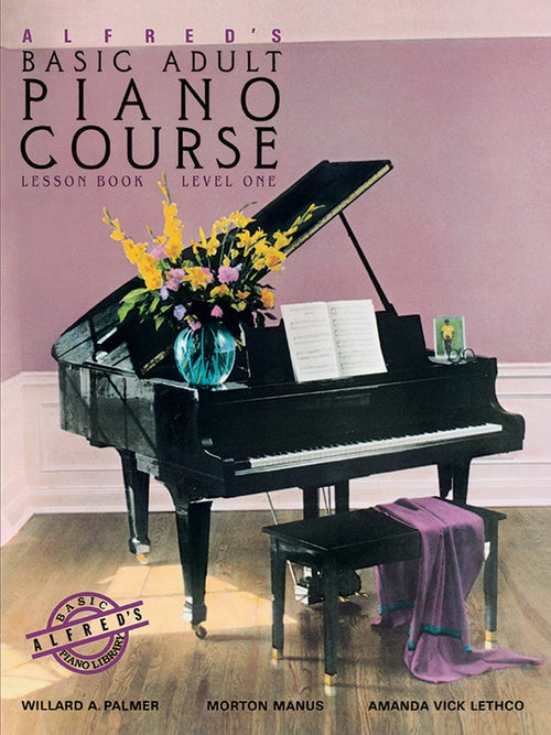 Alfred's Basic Adult Piano Course - Lesson Book Level 1