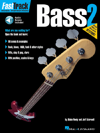 FastTrack Bass Method - Book 2 with Audio