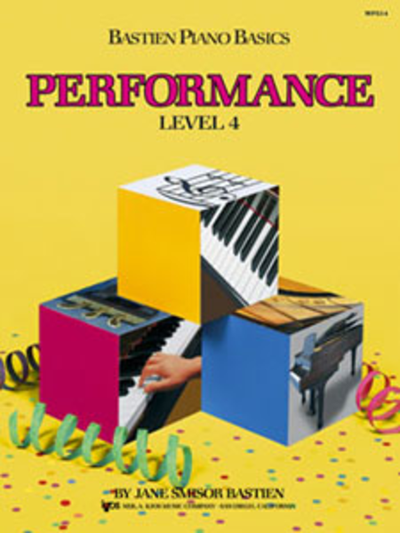 Bastien Piano Basics - Performance Level 4
