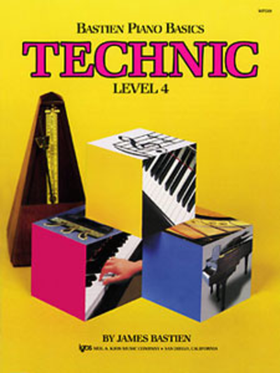 Bastien Piano Basics - Technic Level 4