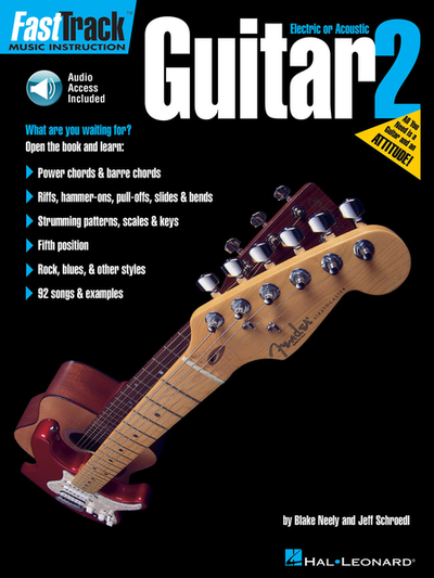 FastTrack Guitar Method - Book 2 with Audio
