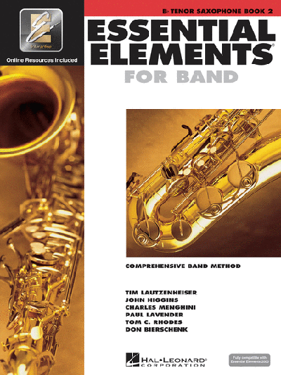 Essential Elements for Band - Bb Tenor Saxophone Book 2 with EEi