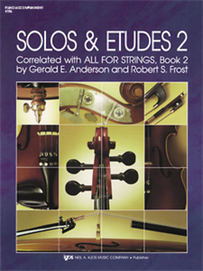 Solos & Etudes Book 2 Piano Accompaniment