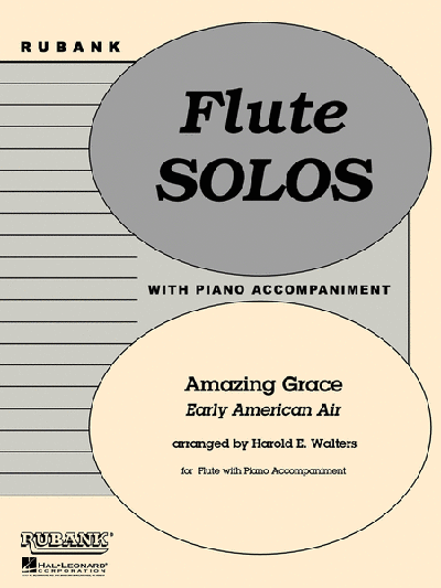 Amazing Grace Flute Solo with Piano Accompaniment - Grade 1
