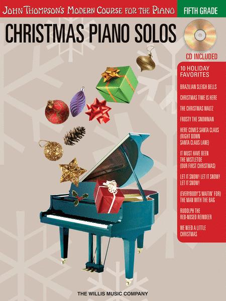 Christmas Piano Solos - Fifth Grade (Book/CD)