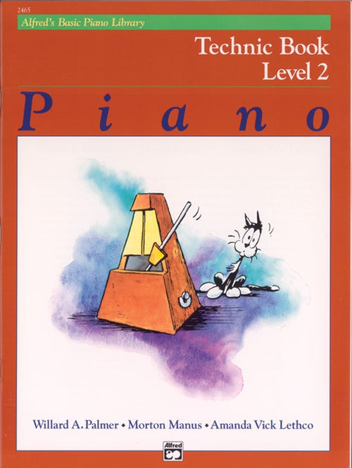 Alfred's Basic Piano Technic Book Level 2