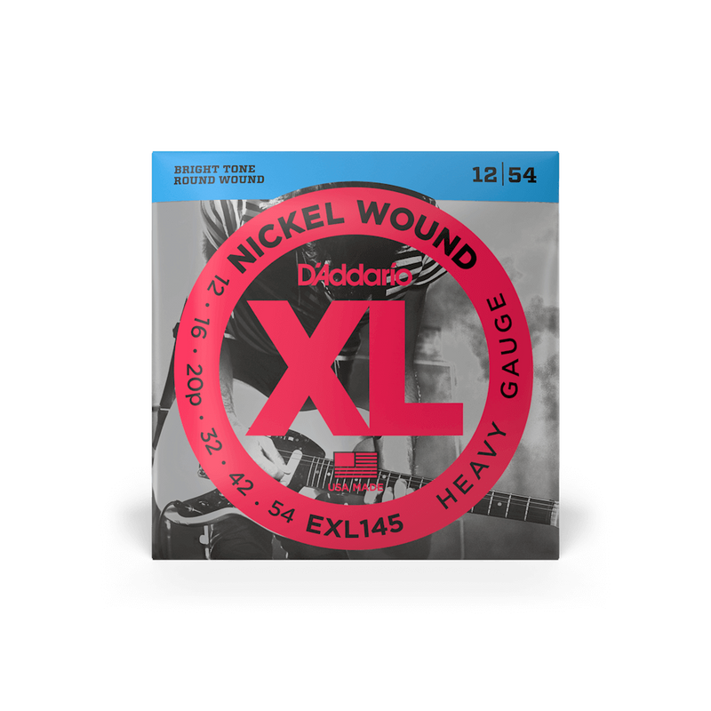 D'Addario Electric Guitar Strings - EXL145 12/54 Heavy