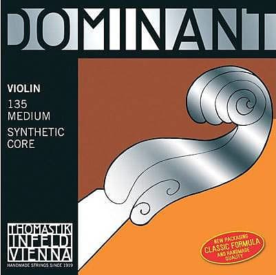 Dominant Violin Strings Set 135 4/4 Medium Synthetic Core