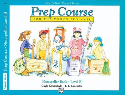 Alfred's Basic Piano Prep Course Notespeller Book Level B