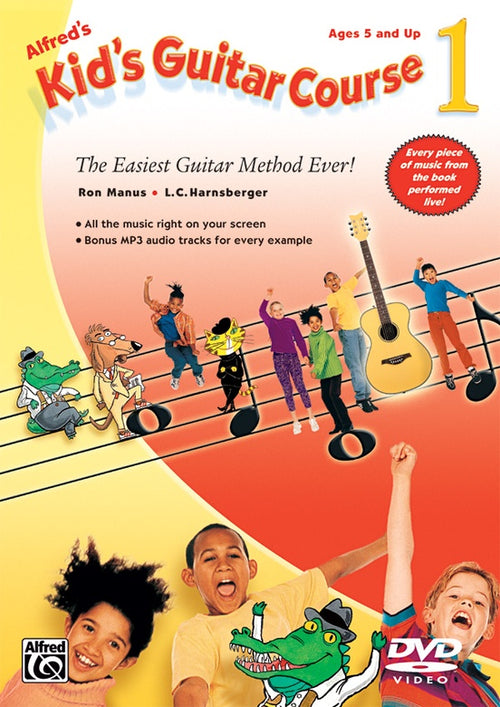 Alfred's Kids Guitar Course 1 DVD