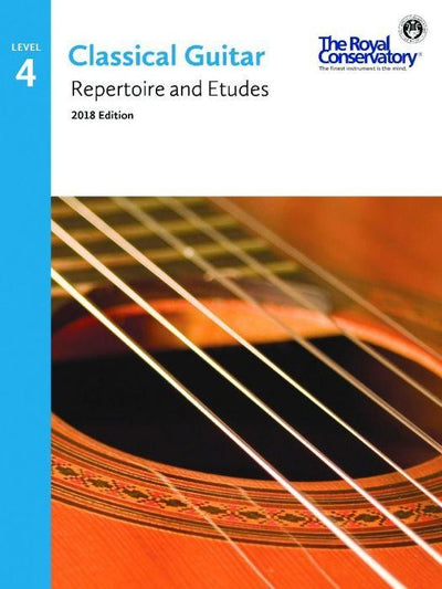 RCM Classical Guitar Repertoire and Etudes 4