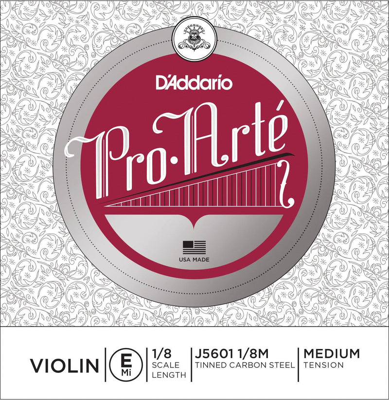 D'Addario Pro-Arte J5601 1/8 Single "E" Violin String