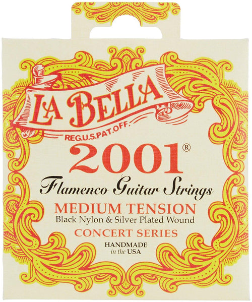 La Bella 2001 Medium Tension Flamenco Guitar Strings