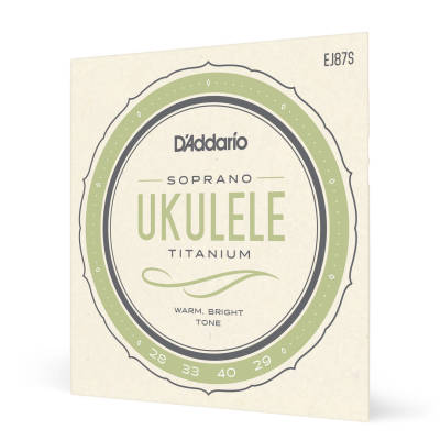 Soprano Titanium Ukulele Strings EJ87S
