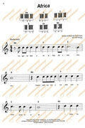 Pop Standards Super Easy Songbook Material