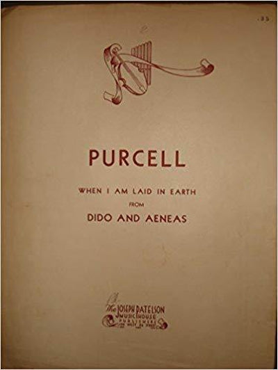 Purcell - When I Am Laid in Earth