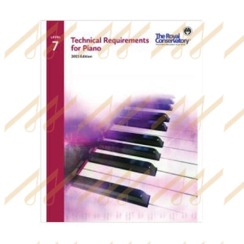 Rcm Technical Requirements For Piano Level 7
