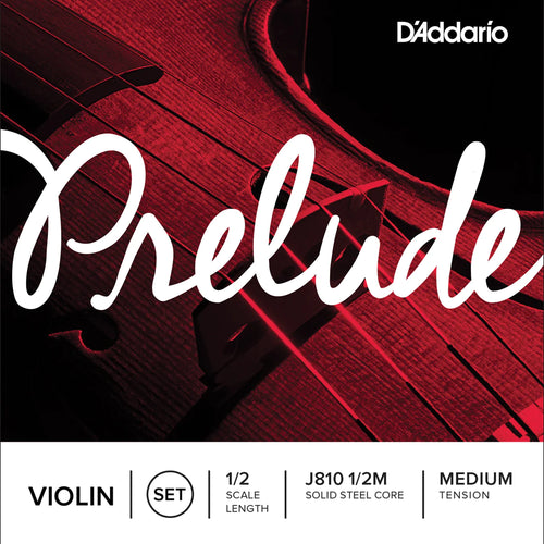 D'Addario Prelude Violin J810 1/2 String Set