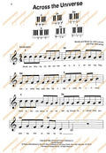 The Beatles Super Easy Songbook - Piano