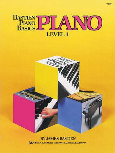 Bastien Piano Basics - Piano Level 4