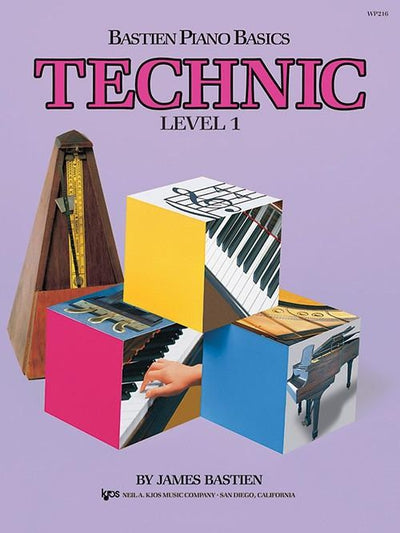 Bastien Piano Basics - Technic Level 1