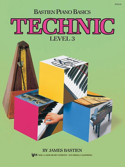 Bastien Piano Basics - Technic Level 3